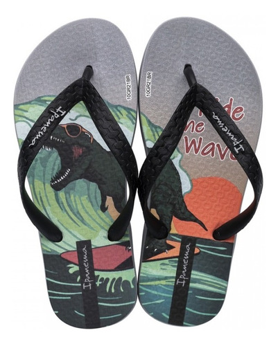 Ojotas Ipanema Temas Kids Varon Estampadas Dinosaurio