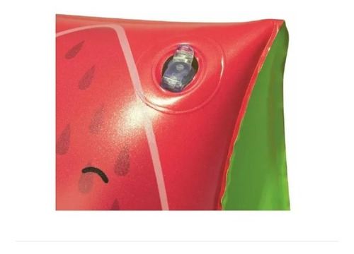 Imagem 2 de 3 de Boia De Braço Infantil Inflável Morango Bestway