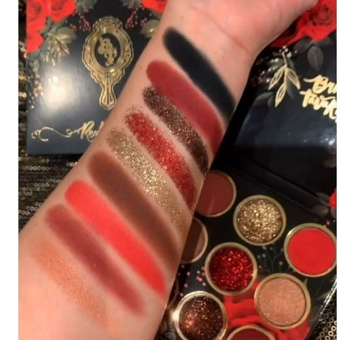 Imagem 4 de 4 de Paleta De Sombra Red Rose Bruna Tavares + Brinde Bt