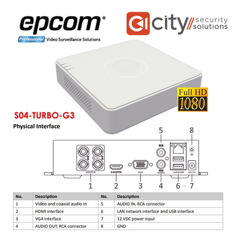 Kit Cctv 1080p, 4 Cámaras 2mp Con Microfono 1tb