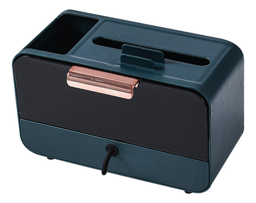 Organizador De Almacenamiento De Cubierta De Caja De Azul