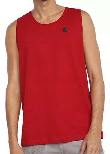 Camiseta Oakley Patch Masculina - Vermelho