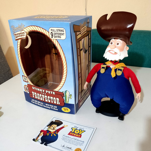 Toy Story Oloroso Pit Stinky Pete Custom Tamaño Real (Usado)