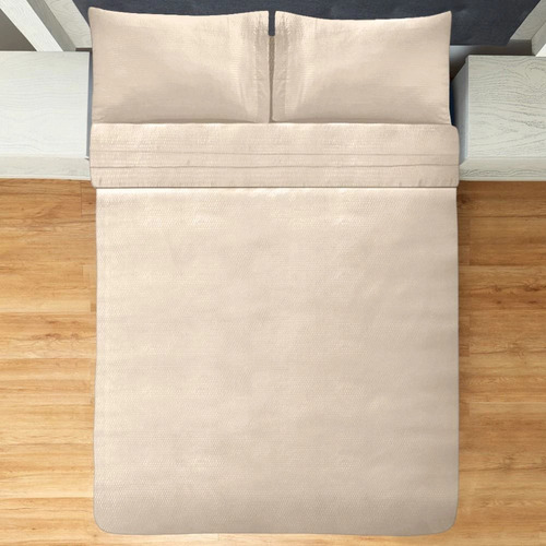 Juego Sabanas Individual Coort Elefantito Color Beige