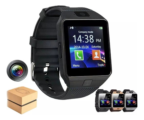 Aplicable A Reloj Inteligente Dz09 Celular Con Chip Y Cámara