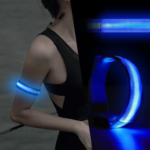 Fitness Band Con Luces Led Para Entrenamientos2 Piezas