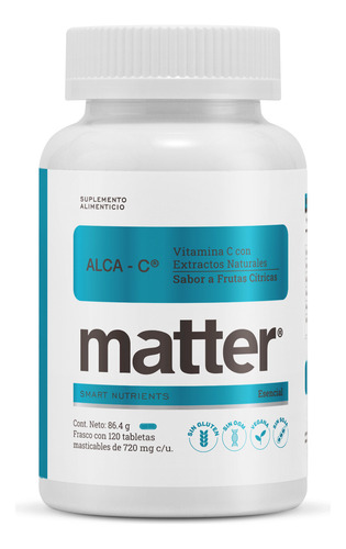 Vitamina C, Tabletas Masticables, Alca-c, Matter