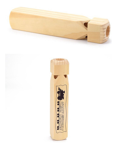 4 Tone Solid Wood Train Whistle, Made Whistle