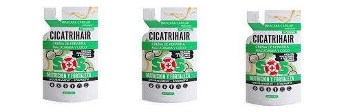 Doypack  Cicatrihair De Keratina Macadamia Y Coco X 3u 250g 