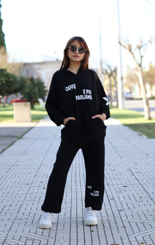 Conjunto Buzo Pantalón En Darlon Para Niños Y Niñas Caffe