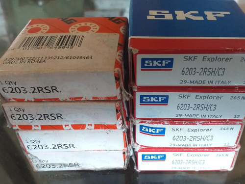 Rodamiento Skf 6203 2rsh C3 Original 