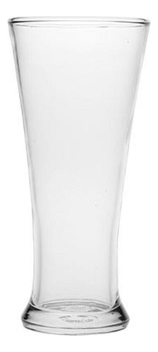 Set X6 Vaso Cerveza Vidrio 410ml Bali Crystal Rock Daily Color Transparente