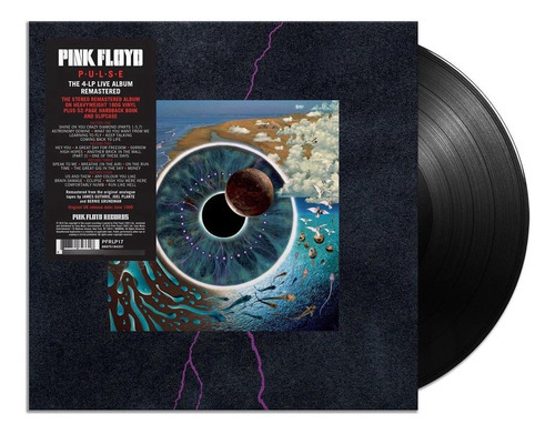 Pink Floyd Pulse 4 Lp Vinyl Box