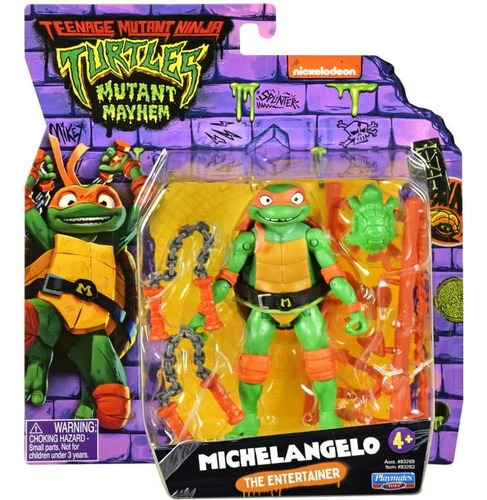 Tortugas Ninja  Miguel Angel-michelangelo 13 Cm  