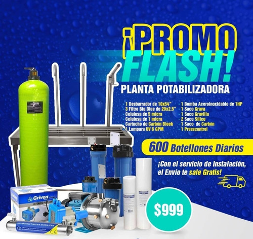 Imagen 4 de 4 de Planta Purificadora De Agua Para Recarga Botellon Osmosis