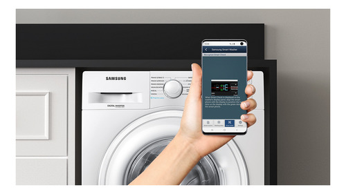 Imagen 9 de 10 de Lavarropas 6.5kg Digital Inverter Samsung 1000rpm Carg Front
