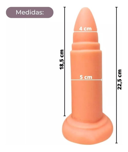 Plug Anal Fisting Grande Xxl Silicona Anal Gel Lubricante