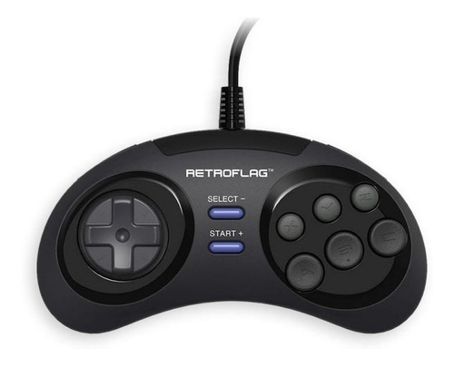 Controle joystick Retroflag Classic USB Controller-M preto