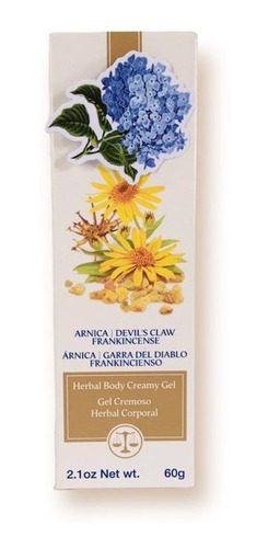 Just -  Gel Cremoso De Árnica 60g