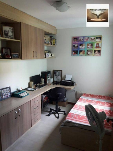 Imagem 10 de 30 de Sobrado De 344 M² Com 04 Dormitórios,( 01 Suíte )09 Vagas De Garagem,residencial À Venda, Vila Camilópolis, Santo André. - So0194