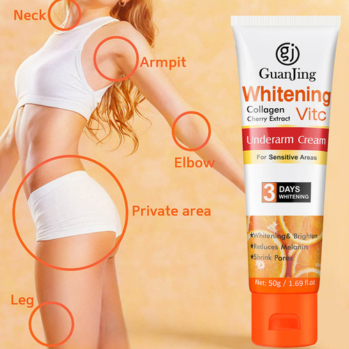 Crema Blanqueadora For Belleza Corporal, Entre Piernas Y Ro