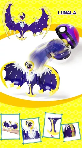 Kit 2 Pokémon Lendário: Lunala vs. Necrozma 21x27cm - Dtc - Bonecos -  Magazine Luiza