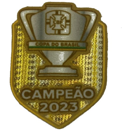 Patch Campeão Copa Do Brasil 2023 3d Aveludado 