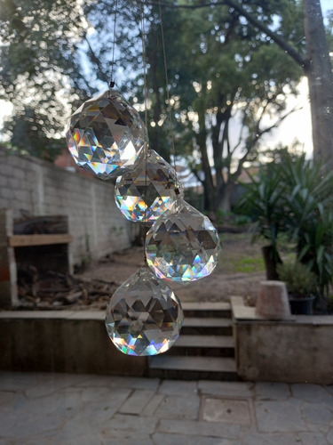 Finísimas Esferas Cristal Facetadas P/iluminación/decoracion