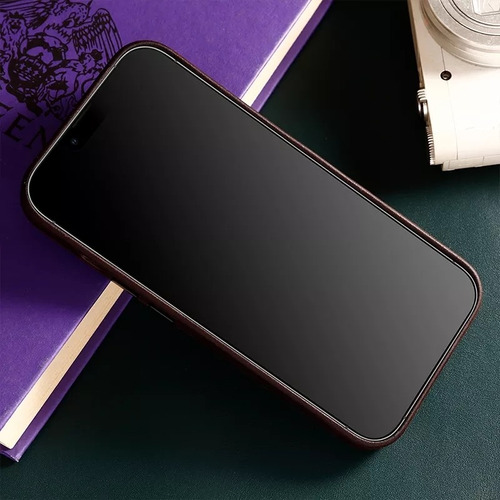 Case Para iPhone 16 Pro Max Em Couro Legítimo Magsafe Luxo