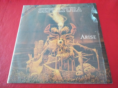 Sepultura Arise Vinilo Con Bonus Track Orgasmatron (Usado)