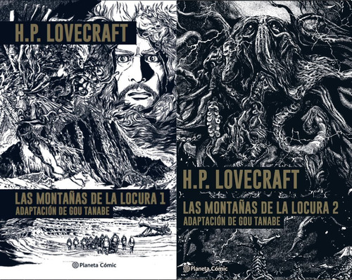 Planeta Comic - Las Montañas De La Locura- Lovecraft #1 Y #2