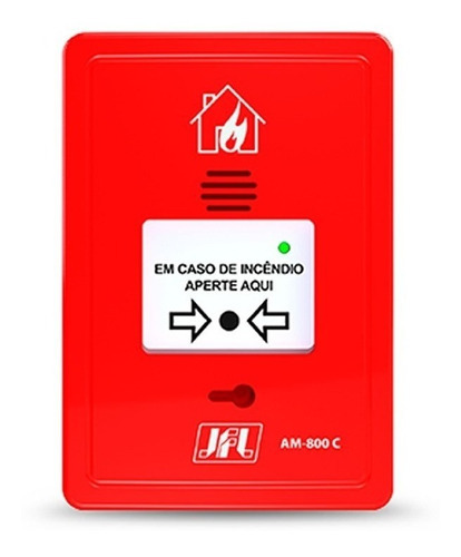 Acionador Manual De Incendio Am800c Jfl