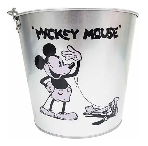 Balde Tarro Grande Mickey Mouse Niños Bebe Disney