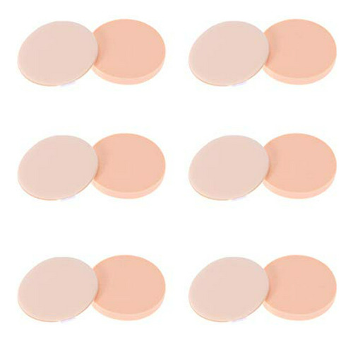 Maquillaje En Polvo -  12pcs Makeup Blender Sponges Puff Rou