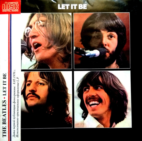 Beatles Cd Let It Be 2002 (rusia)