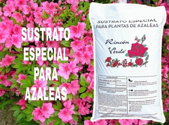 Sustrato Para Azaleas Tierra Rincon Verde Biofertyl 5dm3