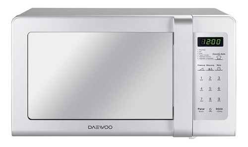 Horno De Microondas Winia/daewoo Kor-662m  Plata 19.8l 