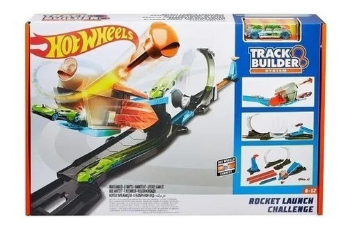 Hot Wheels Pista Reto Lanzamiento De Cohete