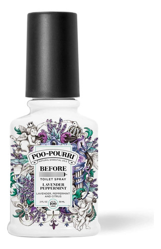 Espray Para Inodoro Before-you-go Menta Lavanda 60 Ml