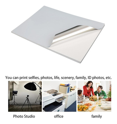 Etiqueta De Papel De Vinilo Imprimible A4 For Impresora