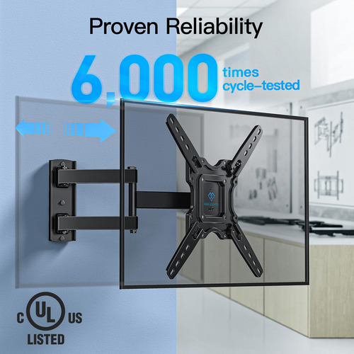 Soporte De Pared Para Tv Perlesmith Con Certificación Ul Ful
