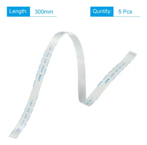 Meccanixity Cables De Extensin De Cable Plano Flexible, 6 Pi