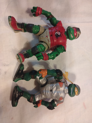Tortugas Ninja Rafael Y Miguel Angel (Usado)