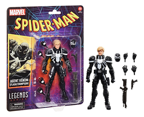 Spider-man Marvel Legends Agent Venom Flash Thompson 6-inch (Usado)