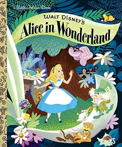 Book : Walt Disneys Alice In Wonderland (little Golden...
