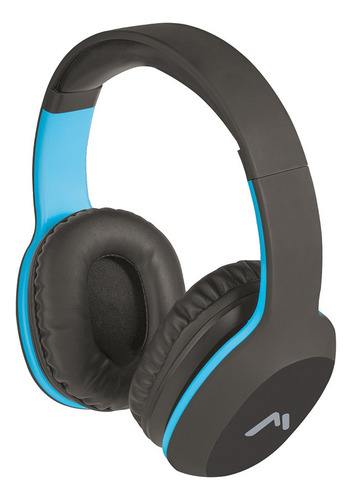 Audífonos Wireless Mh-9089bk Mitzu Color Negro Luz Negro