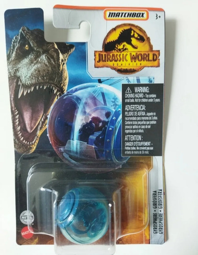 Matchbox Jurassic World Pack De 3 Vehículos Varios