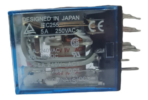 Relay Relé Relevador Encapsulado Omron My3n-j 36vac 11 Pines