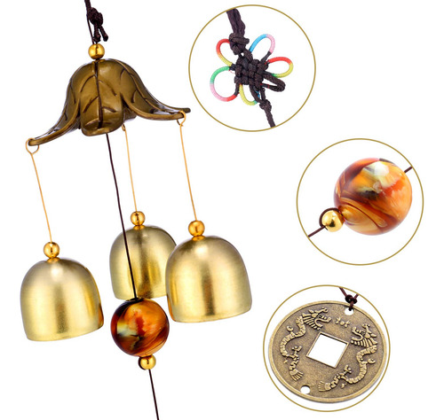 Campanas De Viento Feng Shui Para Hogar Y Jardín