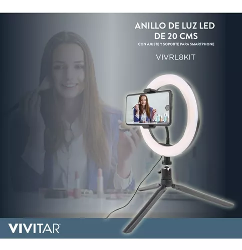 Vivitar luz led para celular